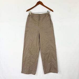 Skims Outdoor Woven Wide Leg Pants Oversized Size XXS Tan